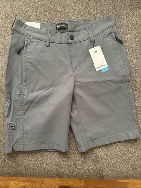 Wind River Women's Gray Utility long Bermuda Shorts